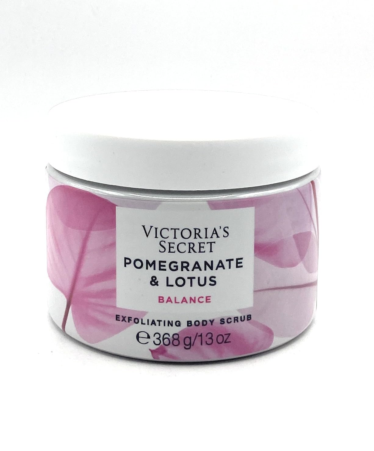 Victoria's Secret Pomegranate & Lotus Exfoliating Body Scrub - 13oz | Revitalize Skin with Natural Ingredients