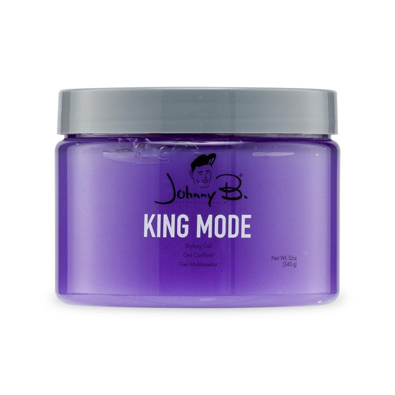 King Mode Styling Gel - Strong Hold Hair Gel for All Hair Types | 8 oz