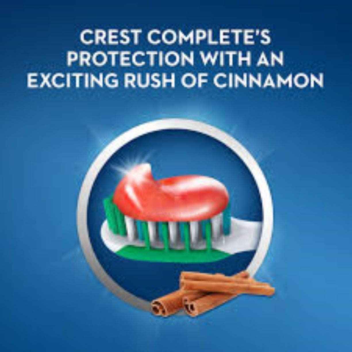 Crest Complete Cinnamon Rush 5.4 Ounce (3 Pack)