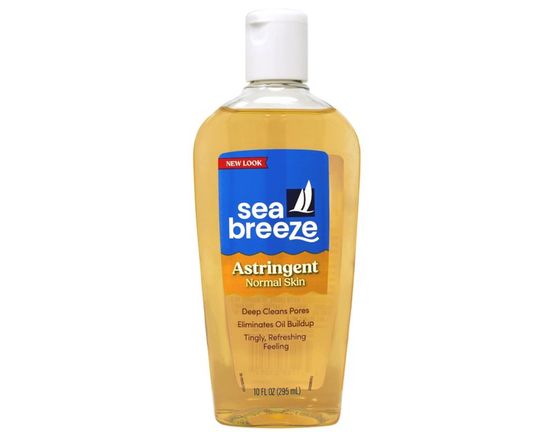 Sea Breeze Astringent, Normal Skin, Deep Cleans Pores, 10 oz (Pack of 6)