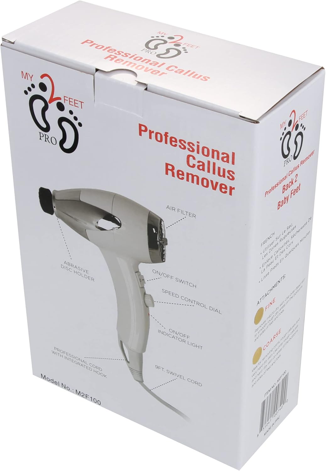 Electric Callus Remover - Professional Foot Care Tool with Replacement Disks | Smooth Skin Solution