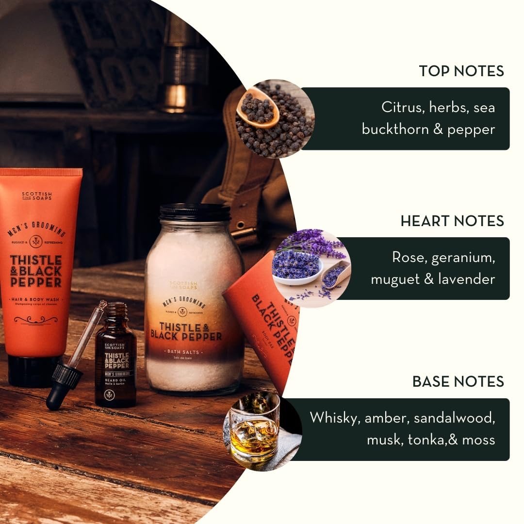 Thistle & Black Pepper Aftershave Balm - Soothing Formula | 75ml