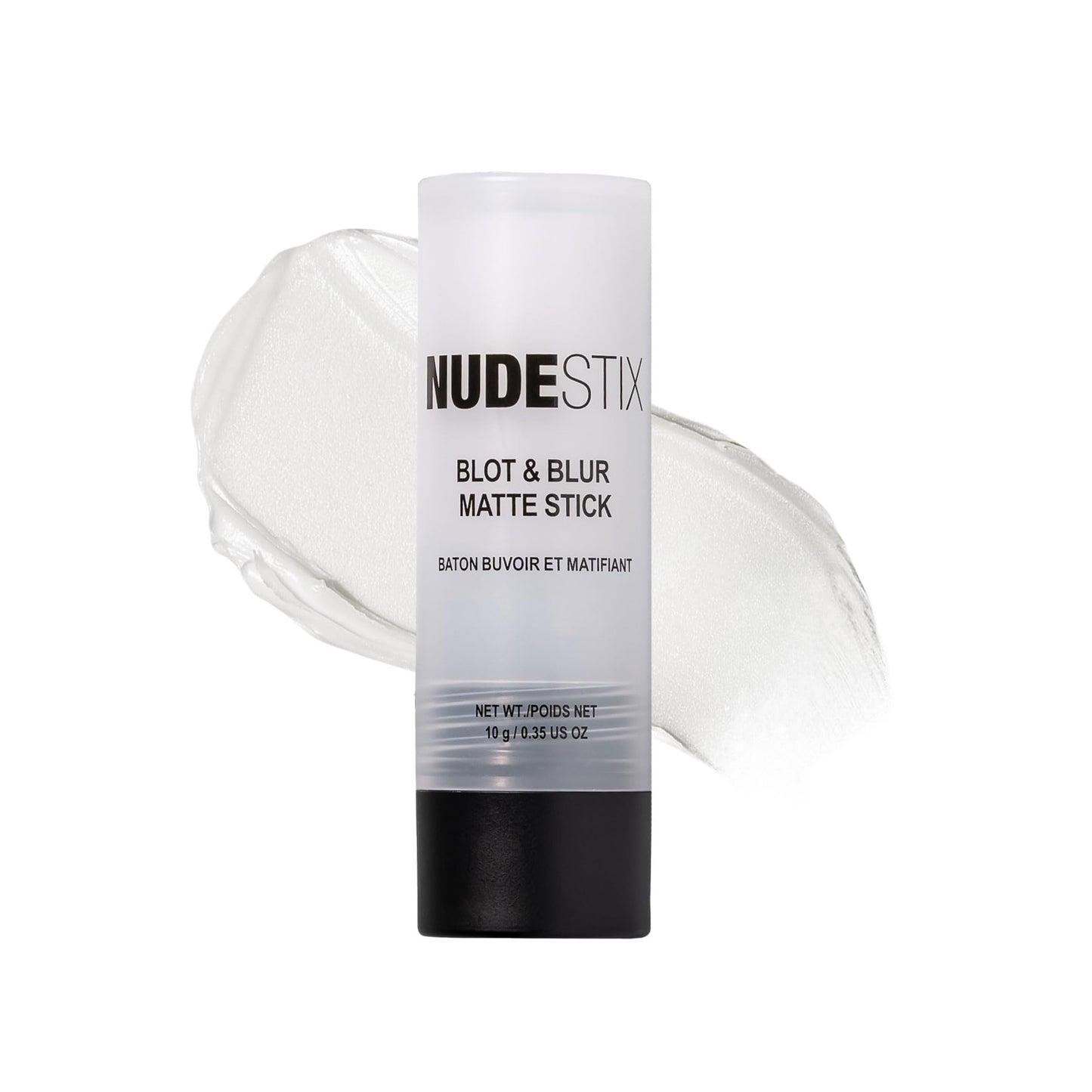 Nudestix Blot & Blur Matte Primer Stick – Lightweight Balm-to-Powder Formula for Shine Control, Pore Blurring & Makeup Prep | With Volcanic Ash, Silica & Vegan Skincare Actives