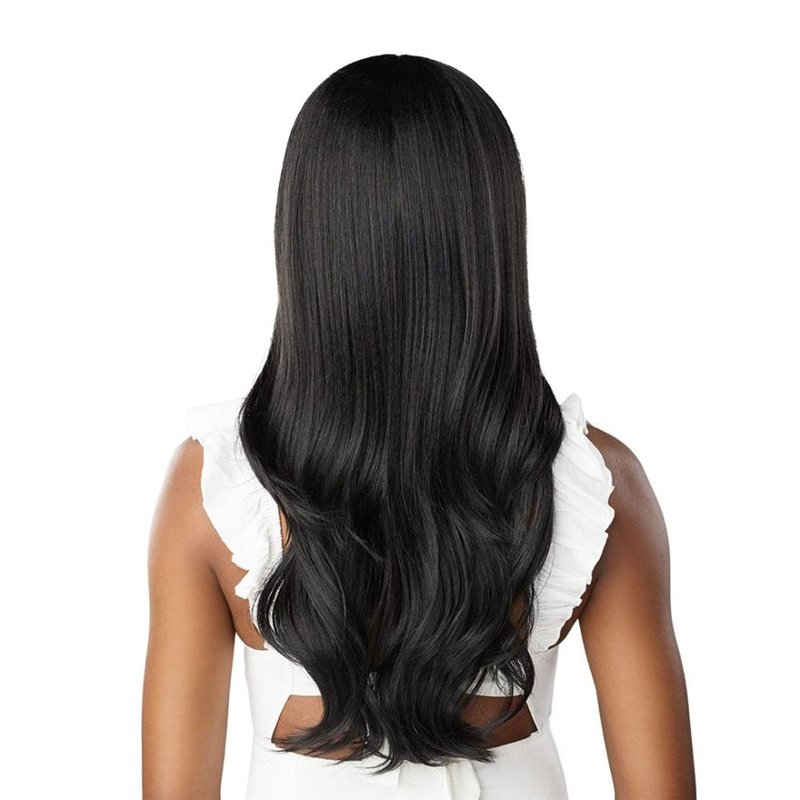 Sensationnel Dashly Wig - Unit 27 Non Lace Cap Ready to Wear Ear to Ear Lacepart Synthetic (1 JETBLACK)