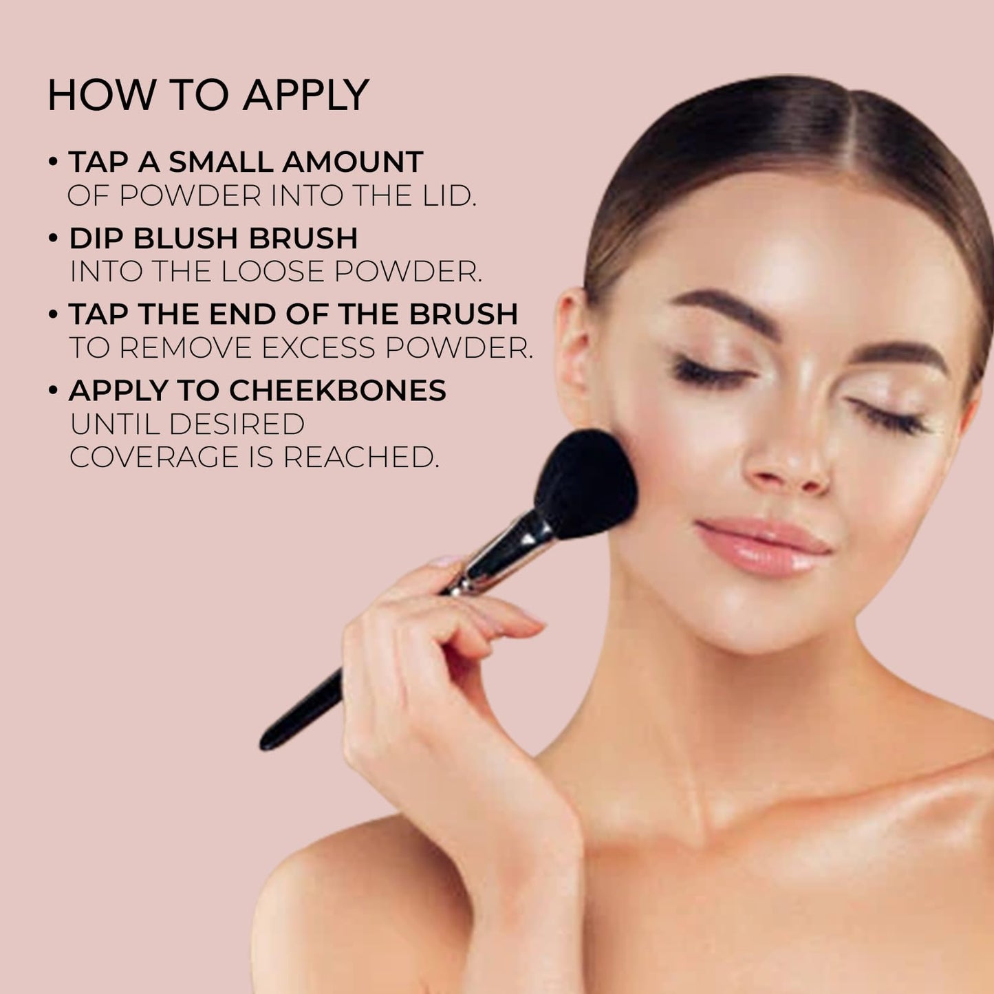 bellapierre Mineral Blush | Warm Dewy Complexion | Non-Toxic & Paraben Free | Hypoallergenic | Loose Powder - 0.3-Ounce