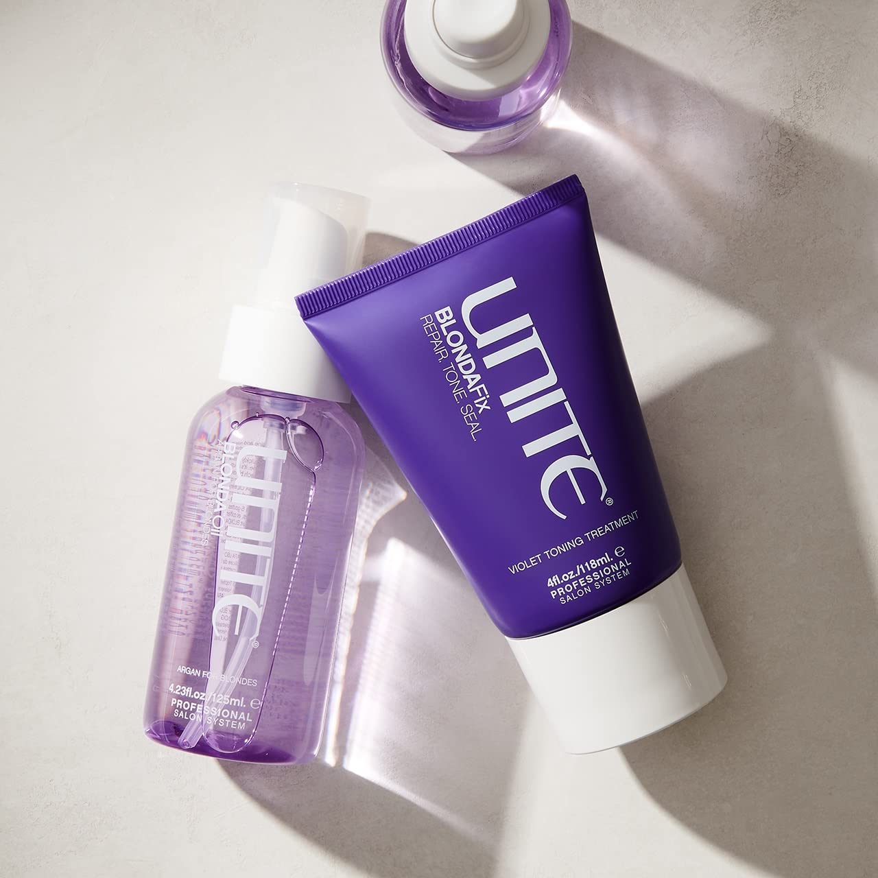 UNITE Hair BLONDA Fix Purple Hair Treatment | Tones, Repairs & Brightens Blonde, Gray & Highlighted Hair | 4 fl oz