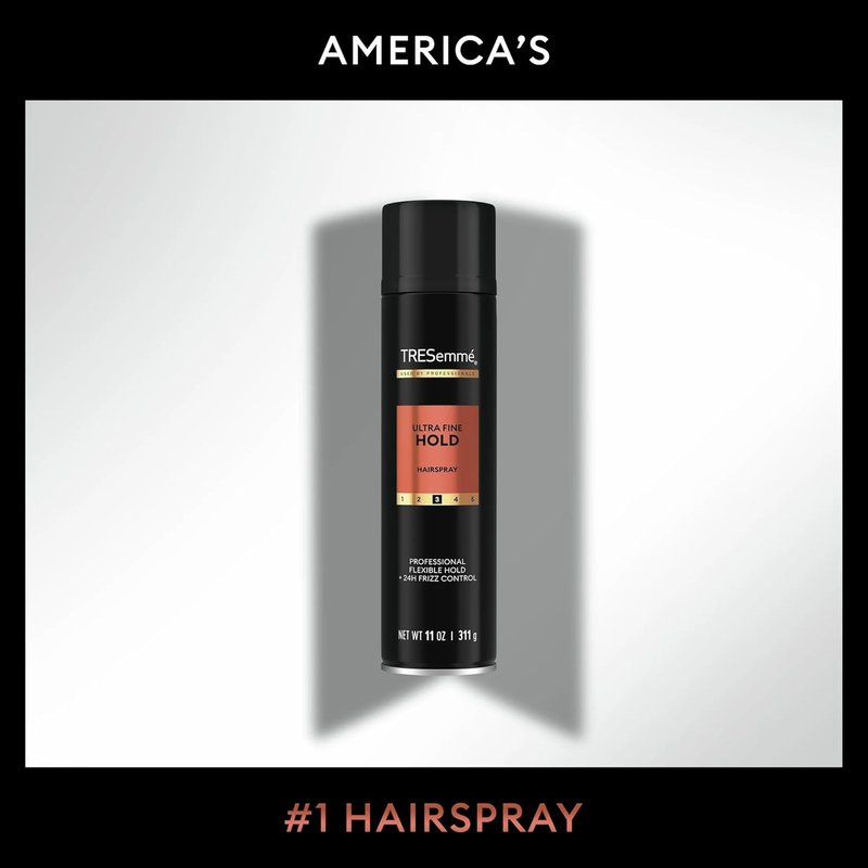 TRESemmé Hairspray Ultra Fine Hold 2-Pack | Keratin Repair Mask for Moisturizing Anti-Frizz Hair