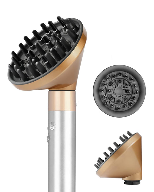 Diffuser attachment compatible with Dyson Airwrap Multi-Styler, Fast Drying, Volumizing, match HS01 HS05 i.d. Copper