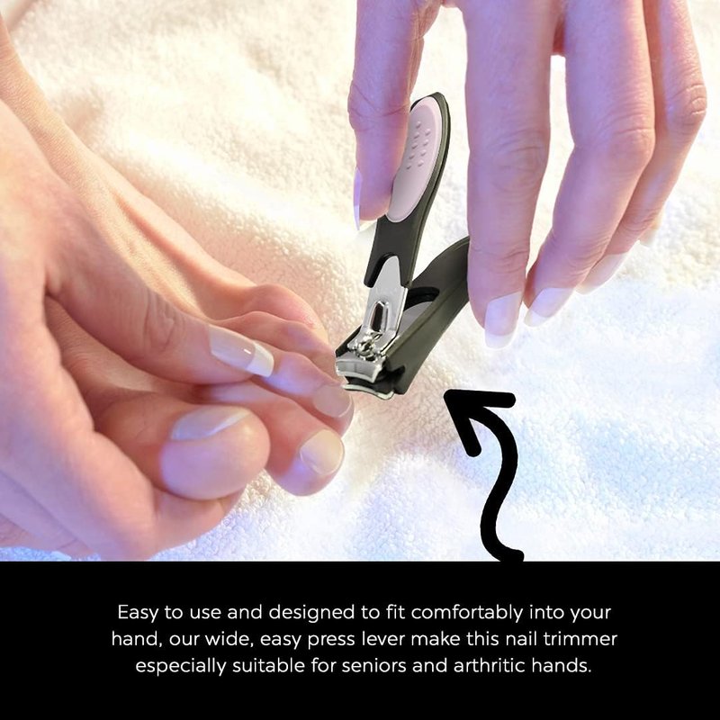 Dream Cut Nail Clipper - Sharp Stainless Steel Toenail Clippers with Comfort Grip | Durable Design for Men & Women