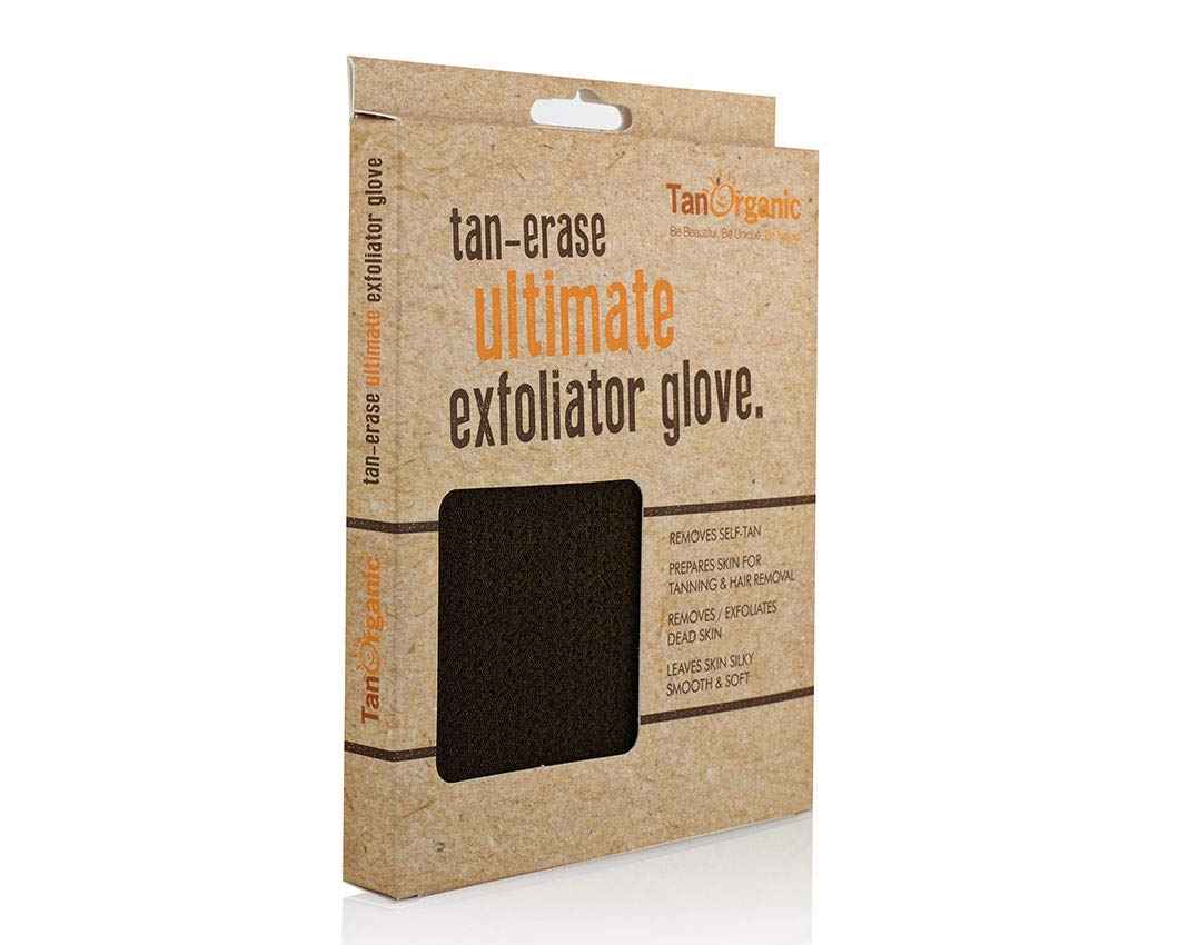 TanOrganic Tan-Erase Ultimate Exfoliator Glove for Self-Tanning Build Up Removal