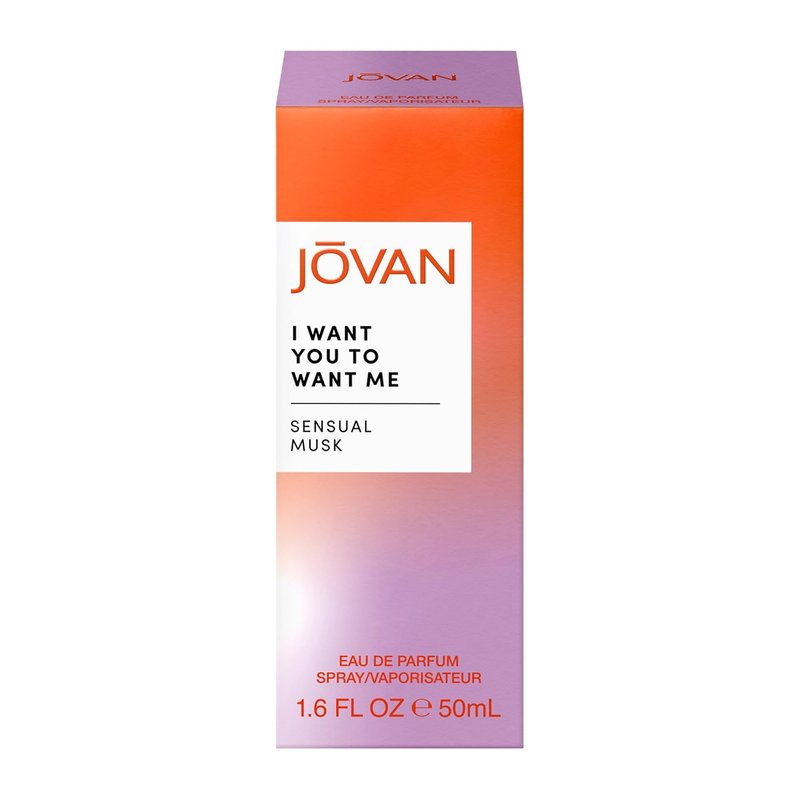 Jovan I Want You To Want Me Eau de Parfum - Unisex Fragrance with Pink Pepper & Musk | 1.7 fl oz Travel Size