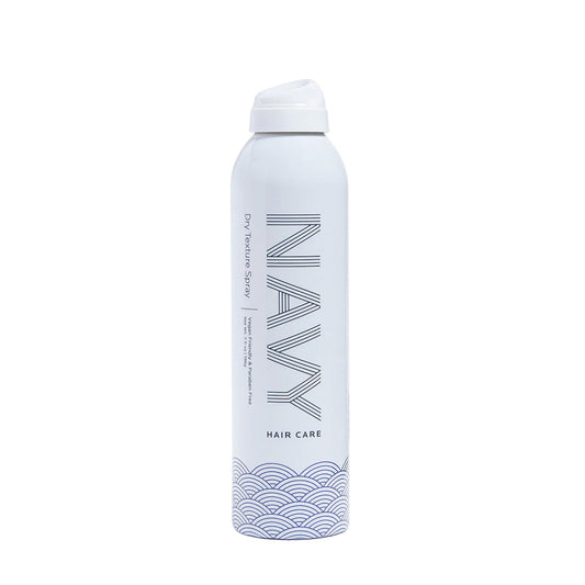 NAVY HAIR CARE Dry Texture Spray | Volumizing Hair Spray for Thin, Flat & Fine Hair | Flexible Hold for Soft, Touchable Beach Waves | Adds Shine | Cruelty-Free | 7 oz
