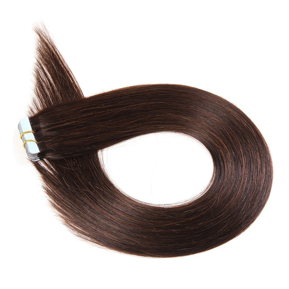 Tape in Hair Extensions 50g Human Hair Extensions 14inch-40g-4/27/4#