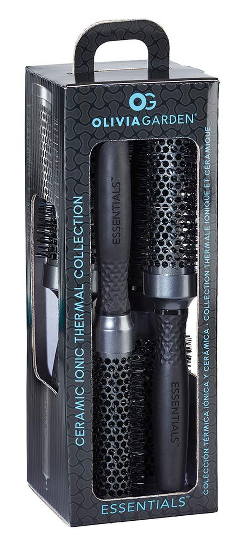 Olivia Garden ESSENTIALS Thermal 4-pc box deal: OGE-BT55, OGE-BT45, OGE-BT35, OGE-BT25 + box