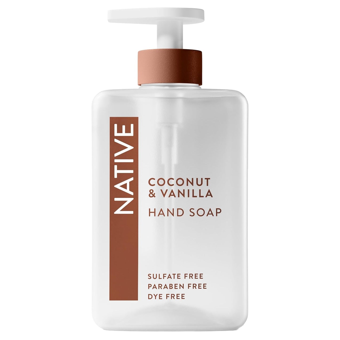 Native Liquid Hand Soap - Coconut & Vanilla Scent | Non-Drying Formula for Soft Hands, 13 oz
