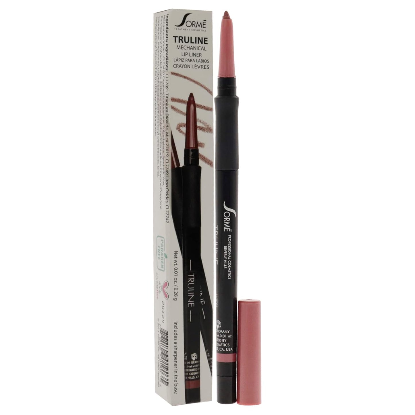 Sorme' Mechanical Lipliner - Luster Finish, Precision Application | 0.01 oz