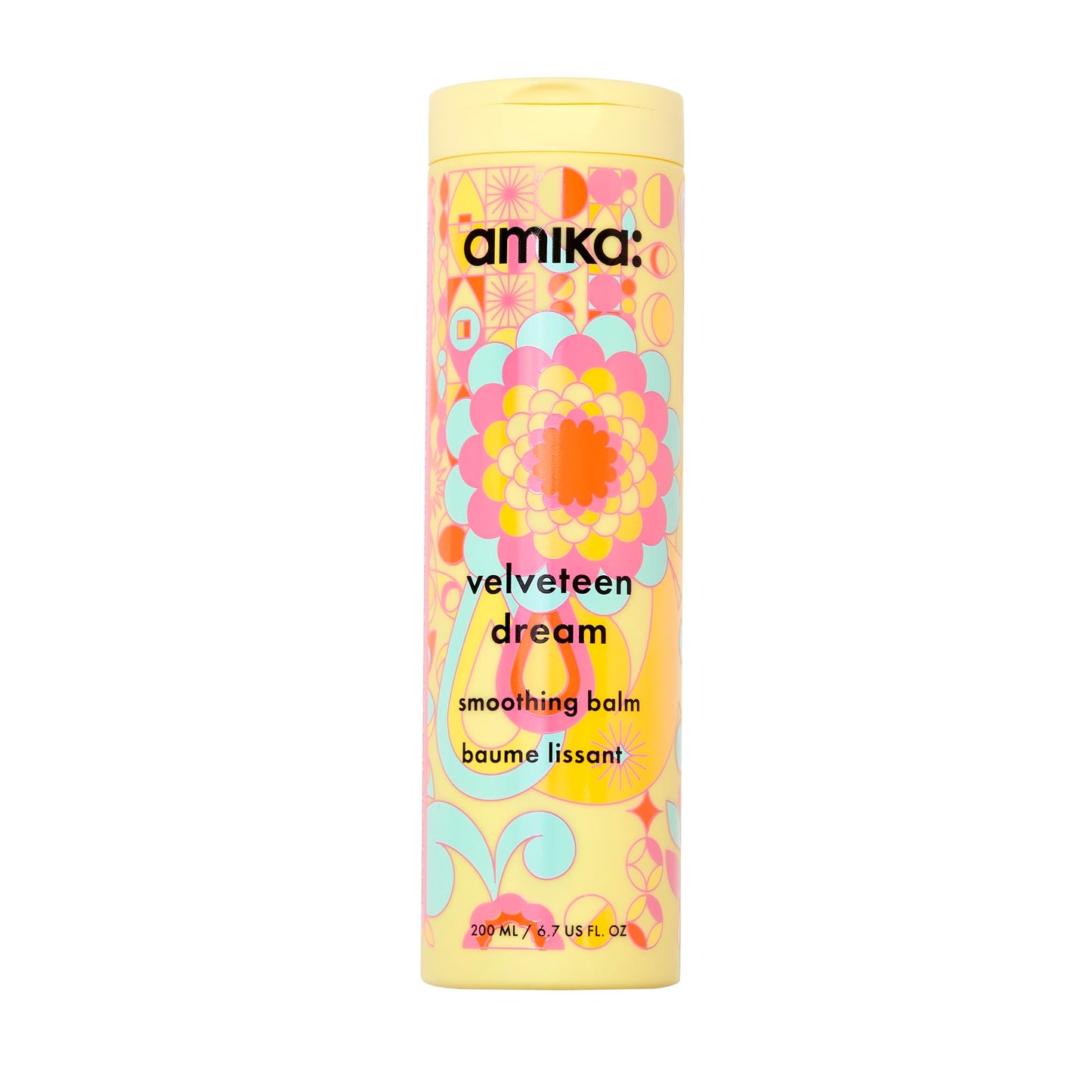 amika velveteen dream smoothing balm | tames frizzy hair, styling cream with heat protection & UV filters