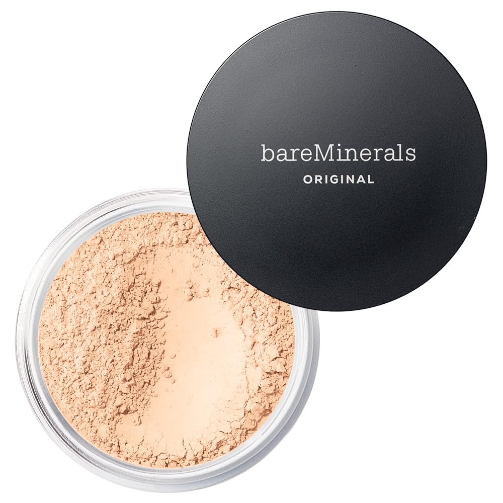 bareMinerals Original Loose Powder Foundation SPF 15, Fair 01, Vegan, Cruelty-Free & Dermatologist-Tested