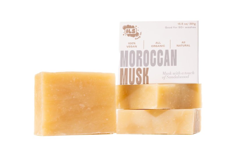 Iron Lion Soap – All-Natural Soap bar for Men & Women – Cold Process, Handmade in the USA - Musk
