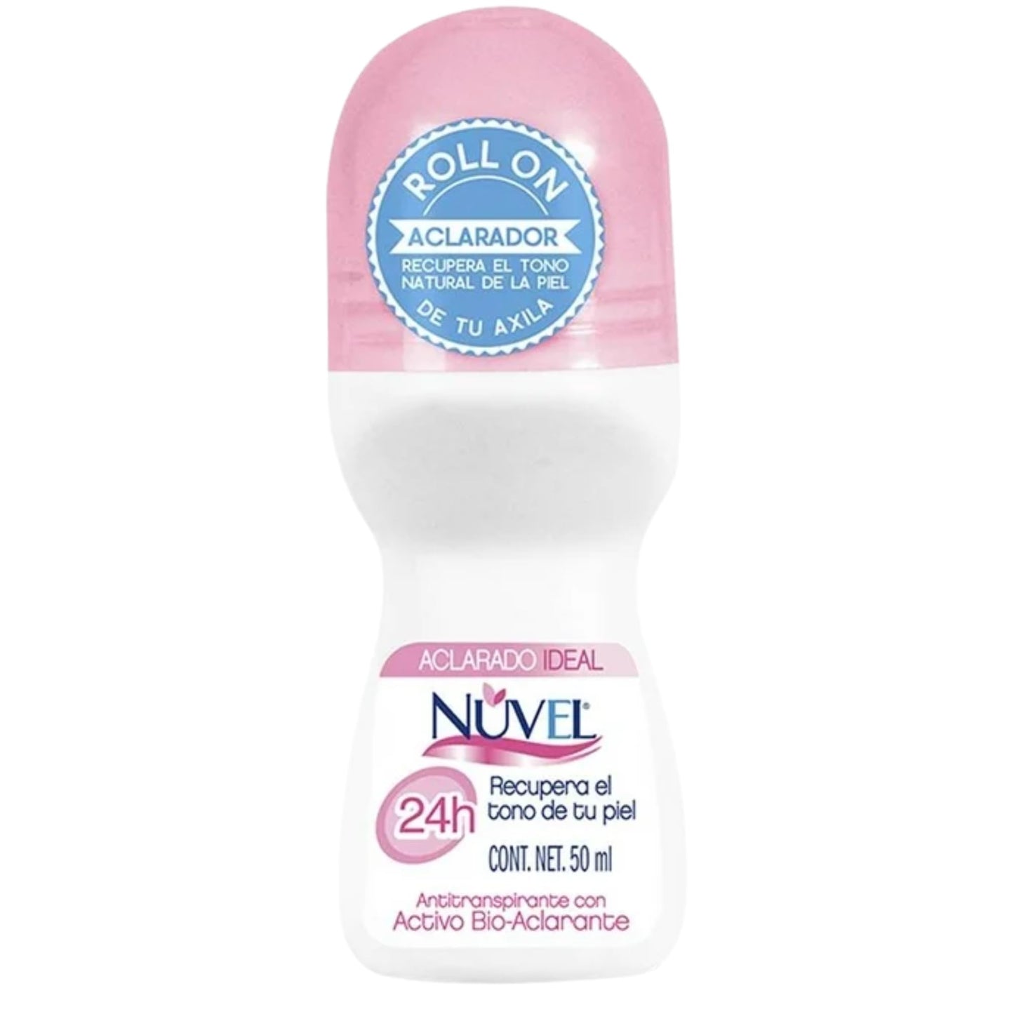 Nuvel Deodorant Women 1.69 Fl Oz, Pack of 4 - Antiperspirant for Women, Long-Lasting Deodorant - Desodorante antitranspirante Nuvel aclarado ideal 1.69 fl oz
