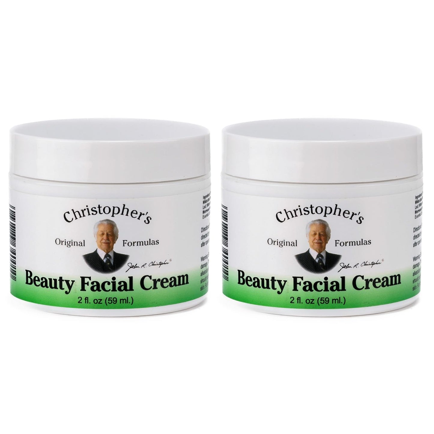 Beauty Facial Cream - Hydrating Anti-Aging Formula | 2 oz (2 Pack)