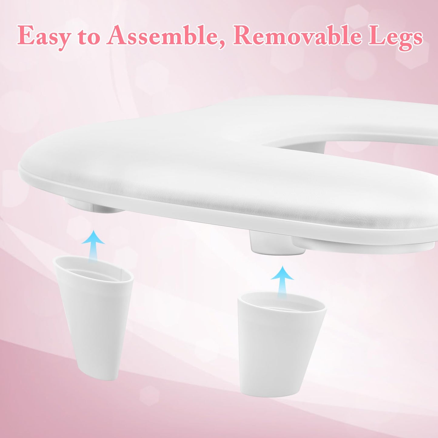 Manicure Nail Arm Rest for Clients, U shaped Nail Hand Rest Stand for Nails Tech, Professional PU Leather Nail Tech Arm Rest with Detachable Nail Holder Cushion for Nail Foot Hand Salon Home Use