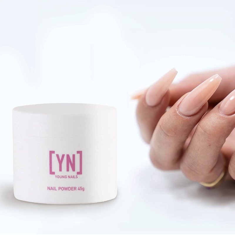 Acrylic Core Powder for Nail Art - Clear 45g | Professional Quality