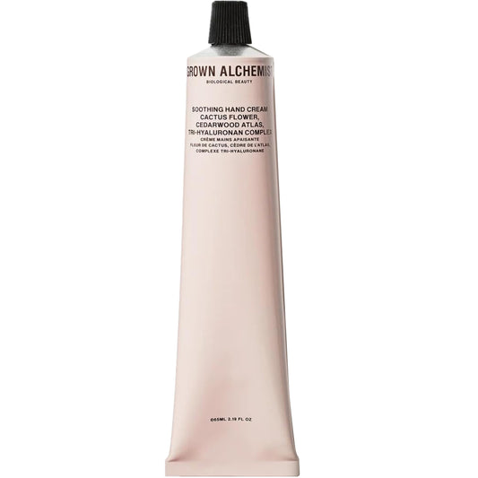 Grown Alchemist Soothing Hand Cream with Cactus Flower, Cedarwood Atlas, Tri-Hyaluronic Acid Complex, 65 mL