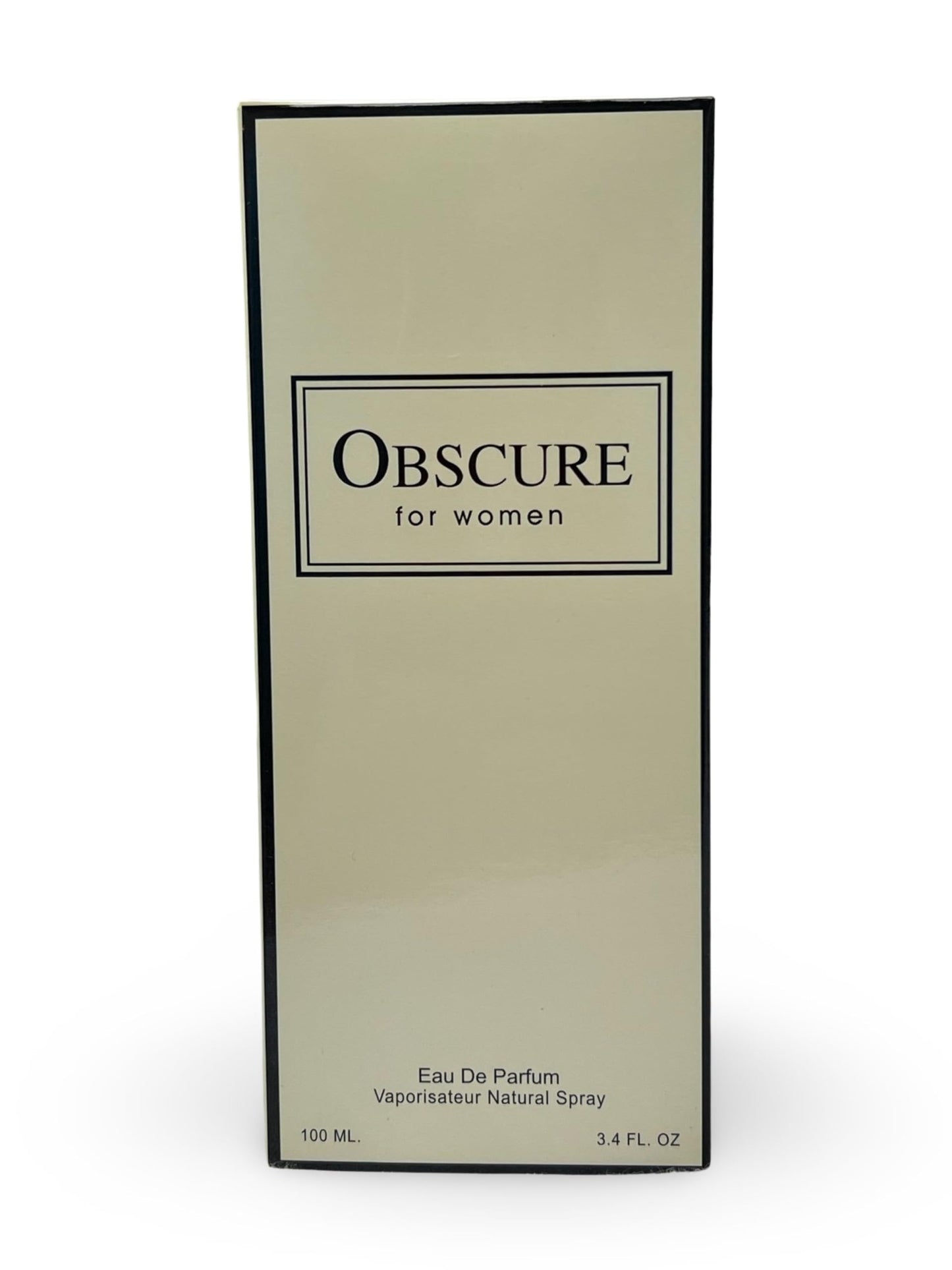 Secret Plus Obscure for Women Eau de Parfum Spray, 3.4 Fl Oz, Vanilla, Spices, Amber