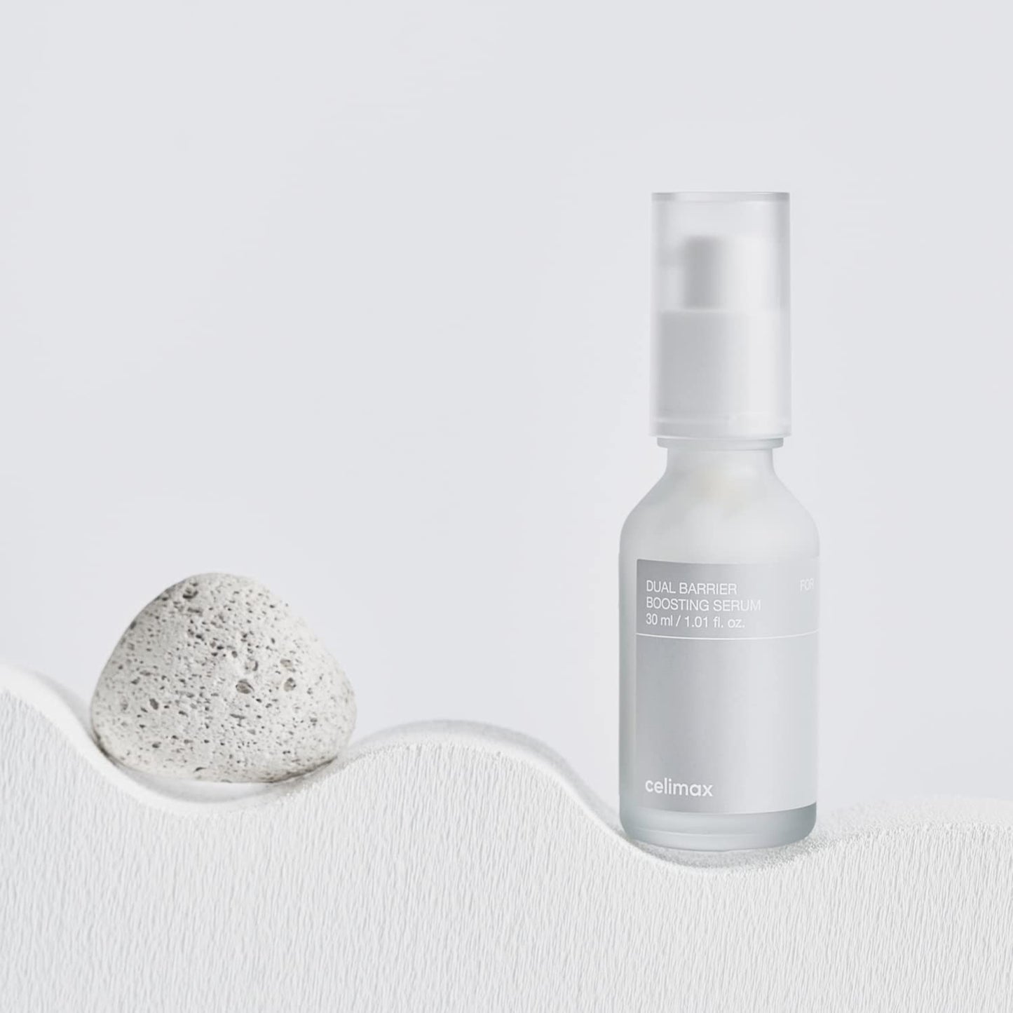 Celimax Dual Barrier Skin Boosting Serum - Hydrating Ceramides & Hyaluronic Acid for Sensitive Skin | 30ml Moisturizing Ampoule
