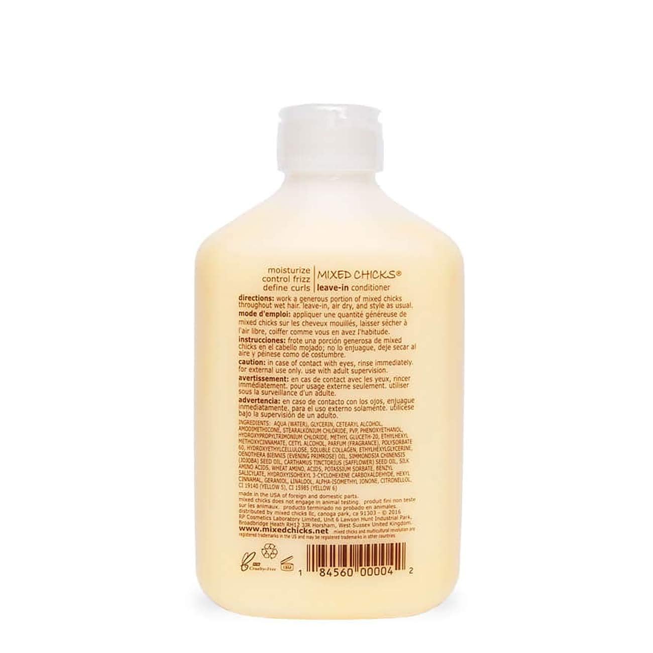 Mixed Chicks Curl Defining & Frizz Eliminating Leave-In Conditioner, Pack of 2, 10 fl.oz Each