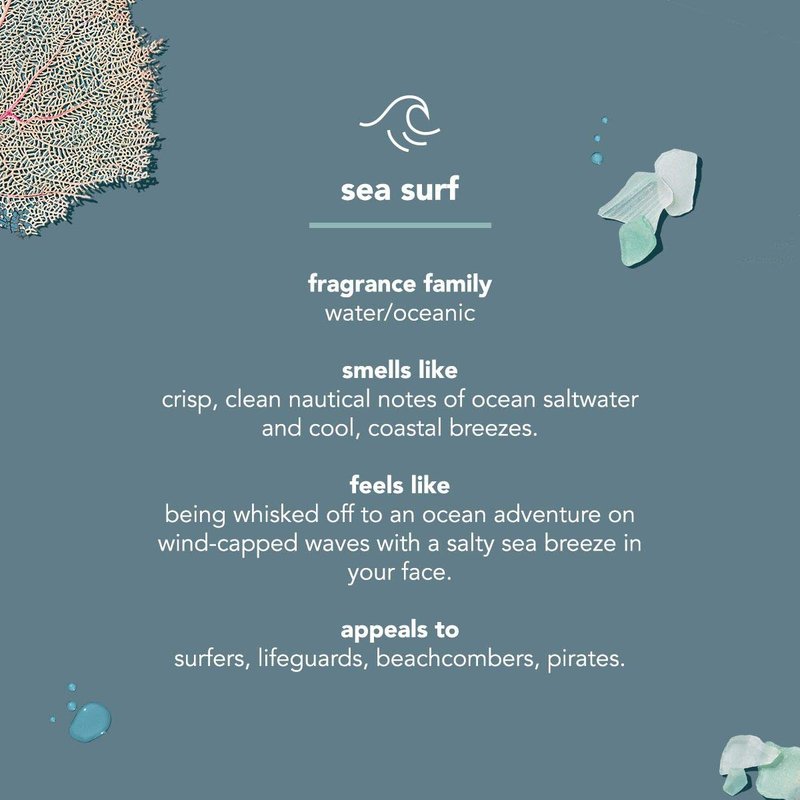 Method Men Face Wash - Sea + Surf | Refreshing Cleanser for All Skin Types - 6 Ounces (3 Pack)