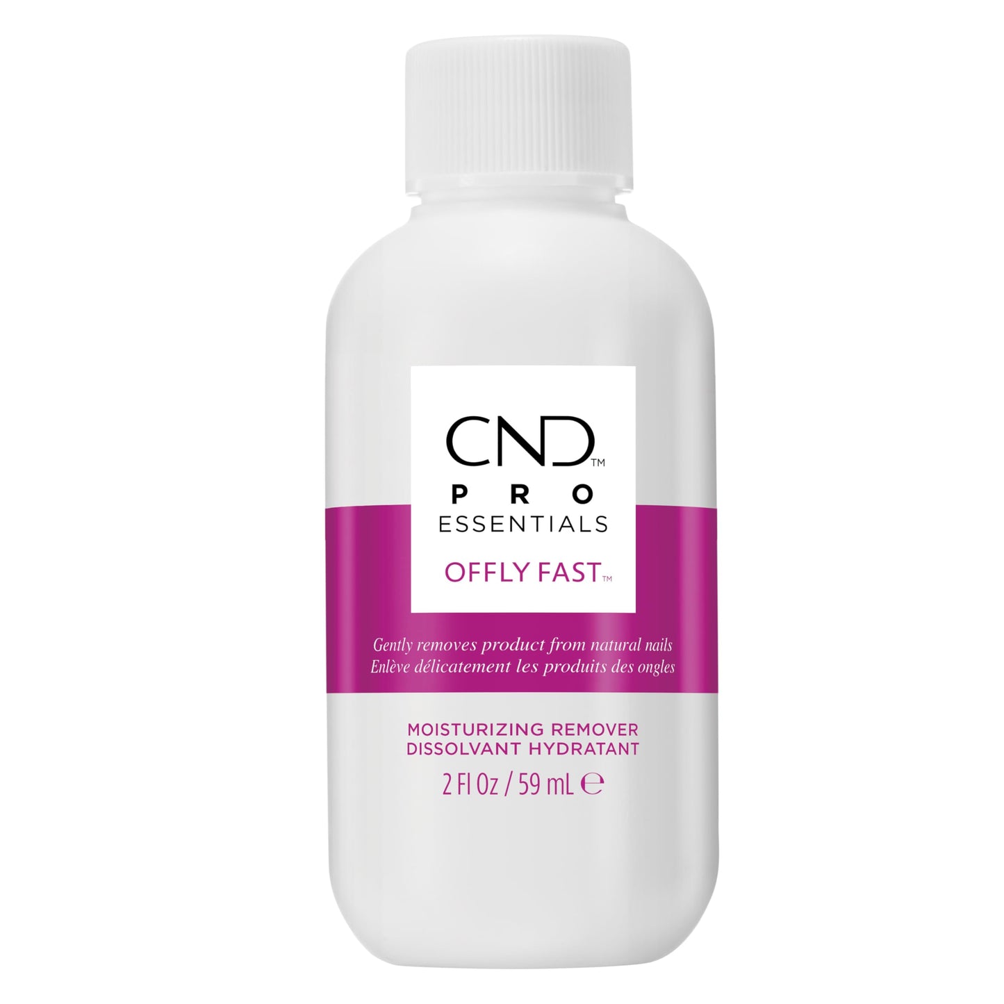 CND OFFLY FAST Moisturizing Nail Polish Remover, 2 fl oz