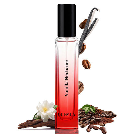 GUFMLA Pheromones Perfumes for Women - Vanilla Nocturne Long Lasting Eau De Parfum Cologne, Featuring an Amber Vanilla Perfume in a 15ml / 0.5fl.oz Travel Size Perfume Spray