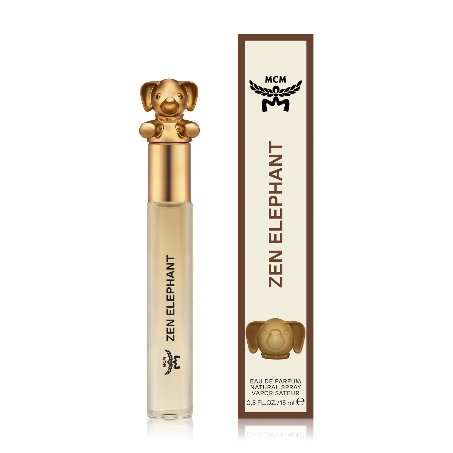 MCM Fragrance Collection Zen Elephant Eau de Parfum 0.5 Fl. Oz., Travel Spray