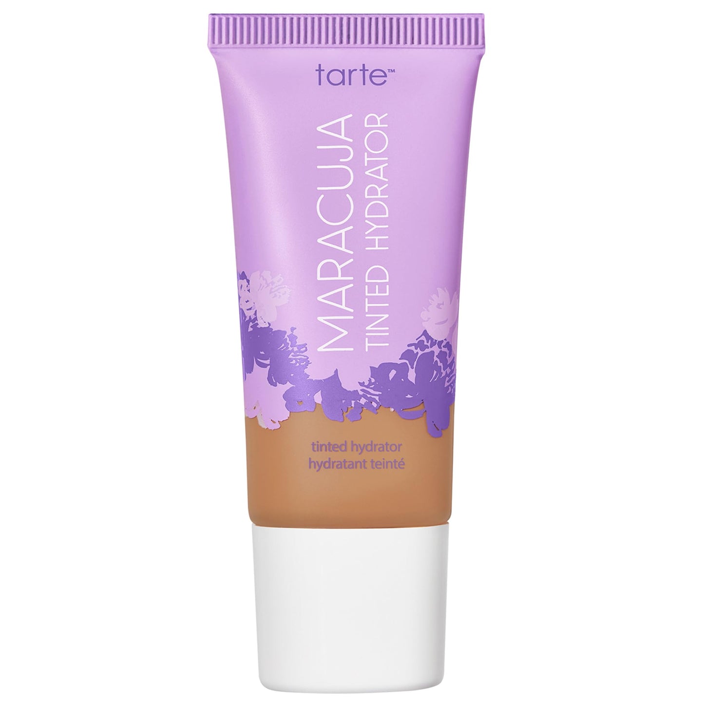 tarte maracuja tinted moisturizer – Lightweight Sheer Foundation with Buildable Longwear Coverage, Hyaluronic Acid for Hydrated Skin, Vegan & Cruelty-Free, full size, 34H medium honey