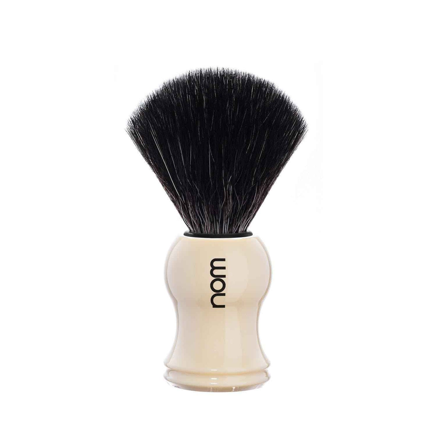 Muhle Nom Gustav Black Fibre Shaving Brush - Cream