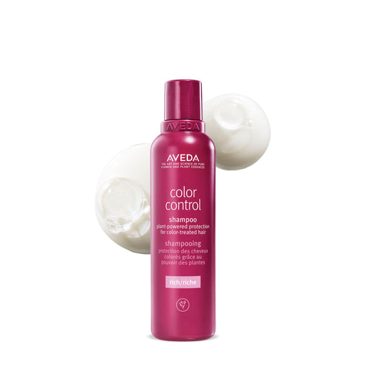 Aveda Color Control Rich Shampoo | Fights Fade, Adds Shine | For Medium to Thick Color-Treated Hair Types | Silicone Free | 98% Naturally Derived*, 6.7 Fl Oz