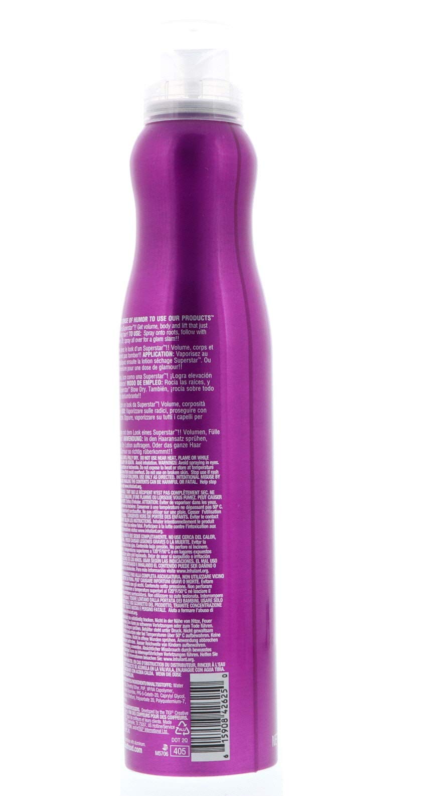 TIGI Bed Head Superstar Queen for A Day Thickening Hair Spray, 10.2 Ounce