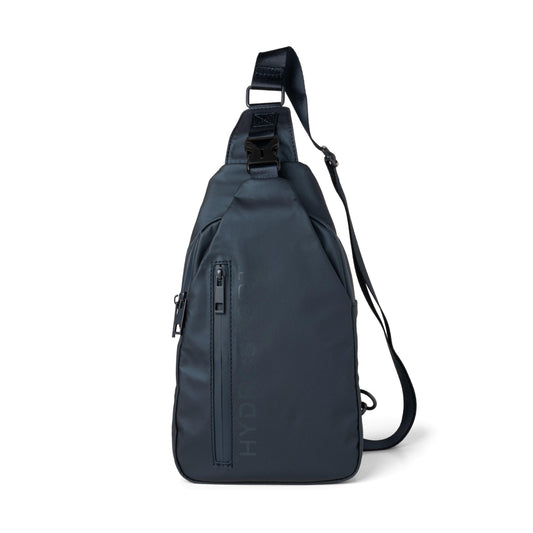 FITKICKS Hydrosport All Weather Sling Bag Unisex Crossbody Travel Hiking Chest Bag - Navy