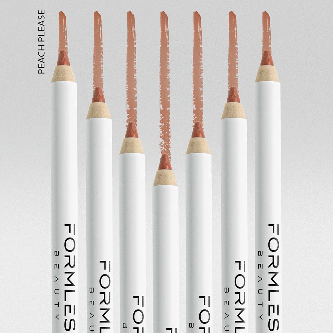 Formless Beauty by Jenny McCarthy Lip Liner Hydrating, Clean, Non-Toxic, Long-Wear (Peach Please)