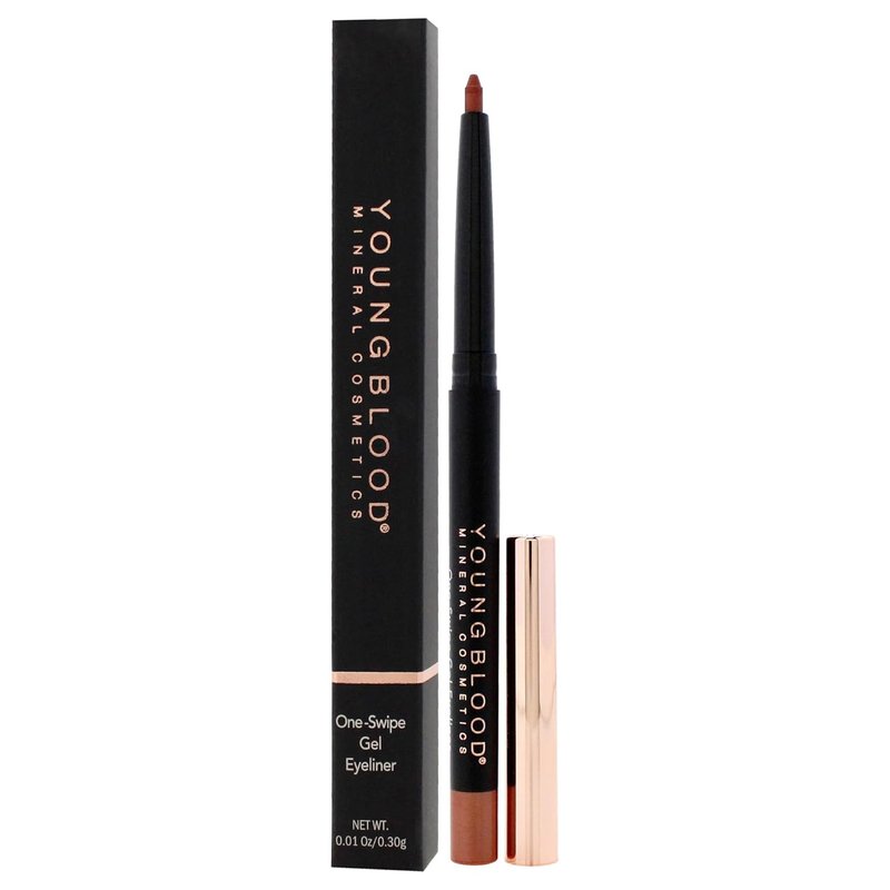 Youngblood Gel Eyeliner - One-Swipe Precision in Bourbon - 0.01 Oz for Effortless Application
