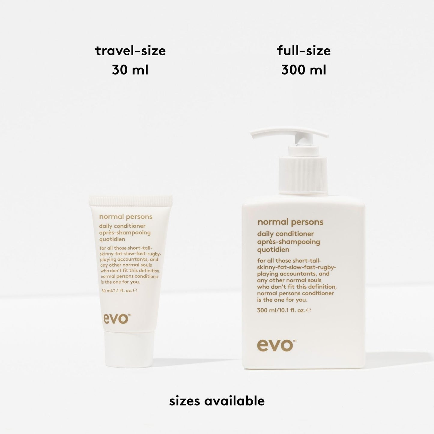 Evo Normal Persons Daily Lightweight Conditioner for Normal to Oily Hair - Refreshes Scalp, Reduces Frizz & Strengthens - 10.1 fl oz