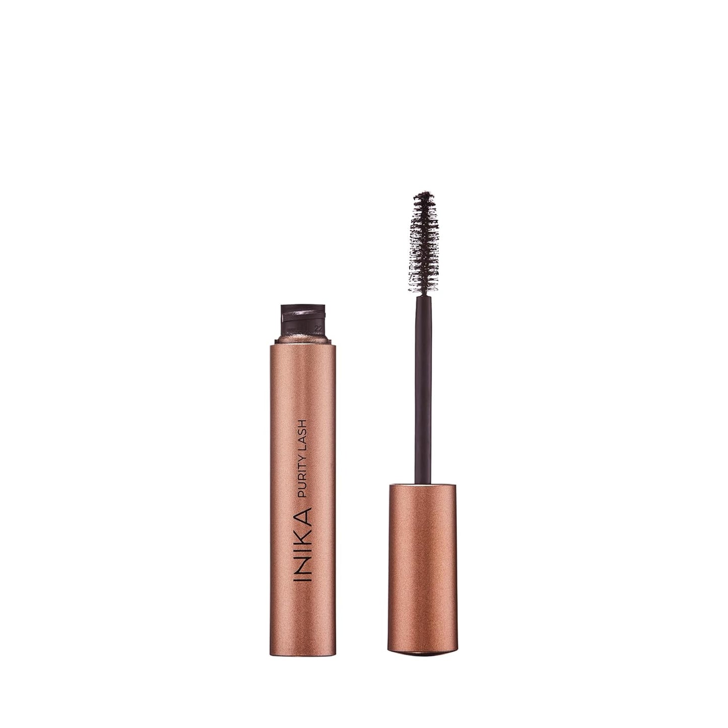 INIKA Organic Purity Lash Mascara - Certified Organic, Sensitive Eye Formula | Nourishing, Long Lasting, Non-Clumping, Black