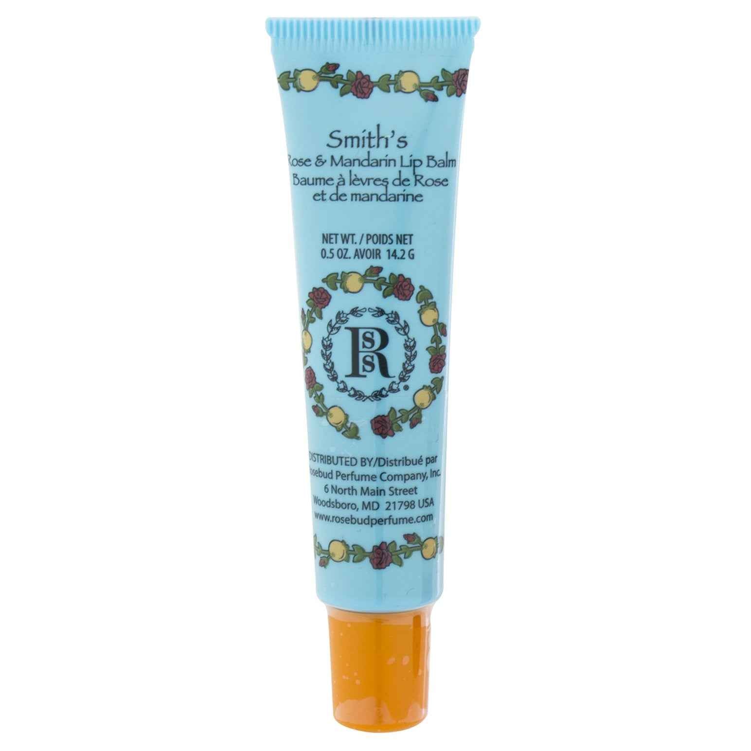 Rosebud Perfume Co. Tube 3 Pack: Smith's Rosebud Salve + Rosebud Lip Balm (Rose & Strawberry & Mandarin)