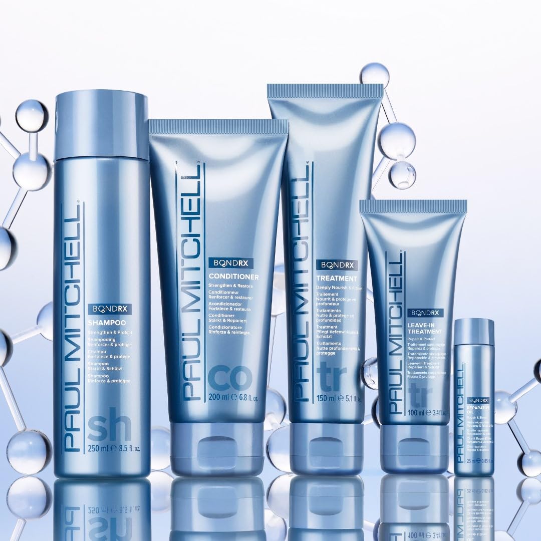 Paul Mitchell Bond Rx Treatment, Deeply Nourishes + Protects, For Chemically Treated + Damaged Hair, 5.1 oz