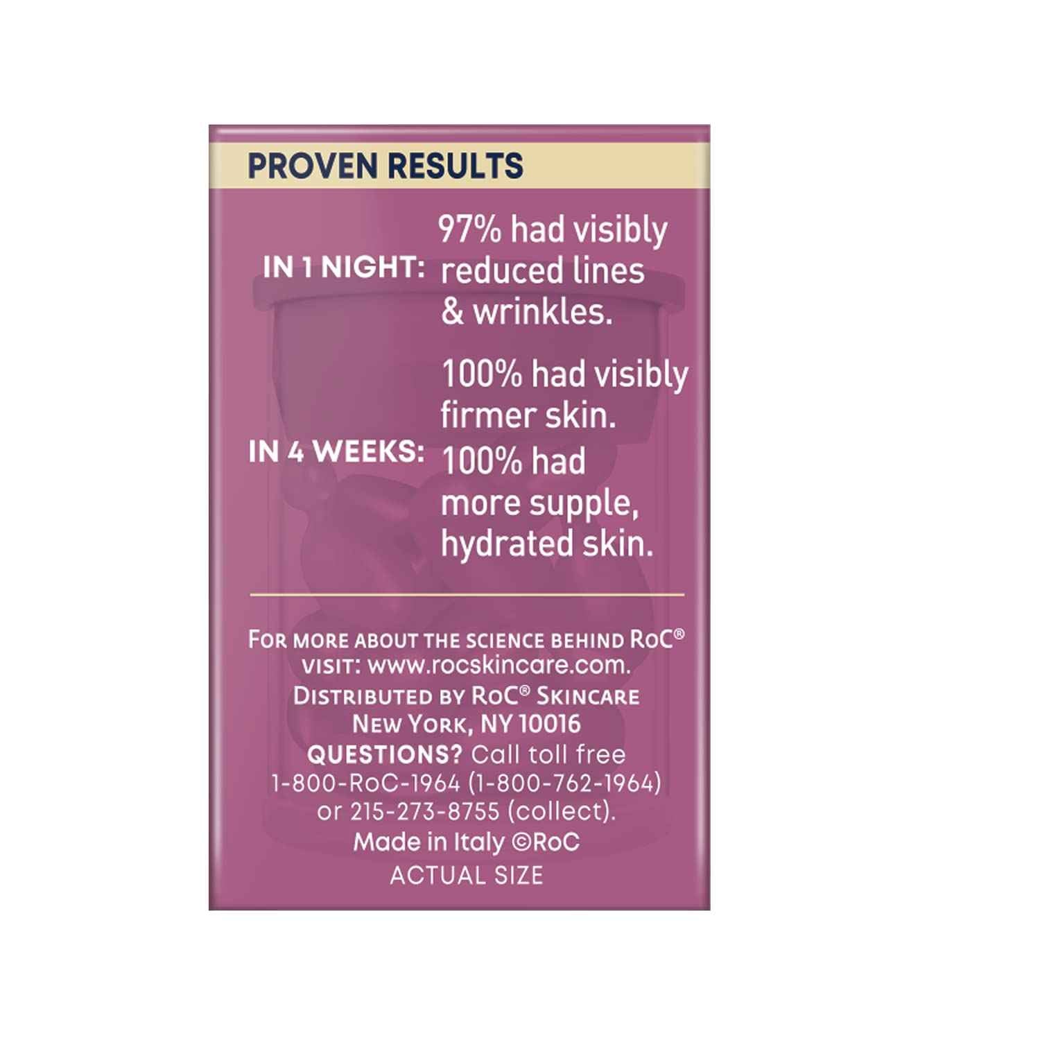 RoC Retinol Correxion Line Smoothing Night Serum Capsules, Daily Anti-Aging Skin Care Treatment for Fine Lines, Dark Spots, Acne Scars, 10 Count (Pack of 2)