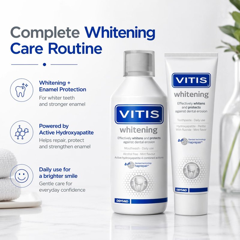 Vitis Whitening Mouthwash 500ml
