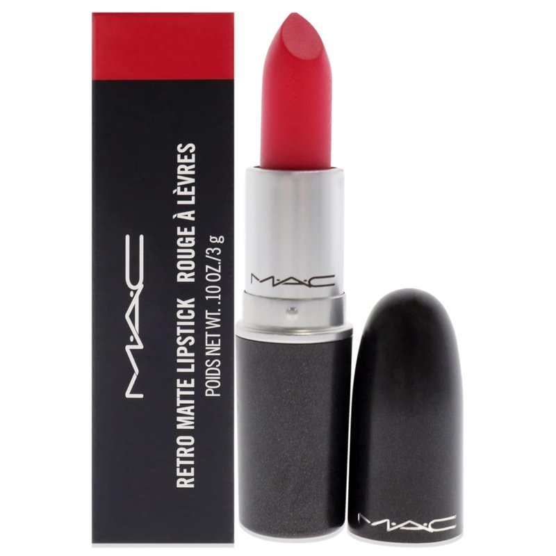 MAC Retro Matte Liquid Lipstick - Relentlessly Red | Long-Lasting, Bold Color - 0.1 oz