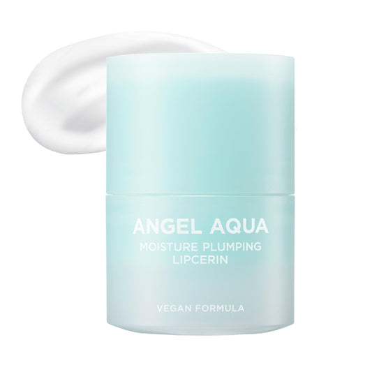 BEYOND Plumping Lipcerin (0.5fl oz) - Dewy Hydrating Lip Care Balm. Overnight Sleeping Mask for Dry, Chapped Lips. Vegan Formula with Collagen, Hyaluronic Acid, Peptides.